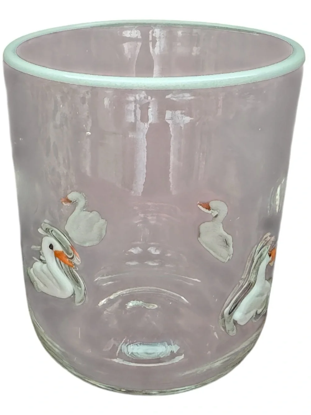 Anthroplogie Swan Icon Juice Glass NIB